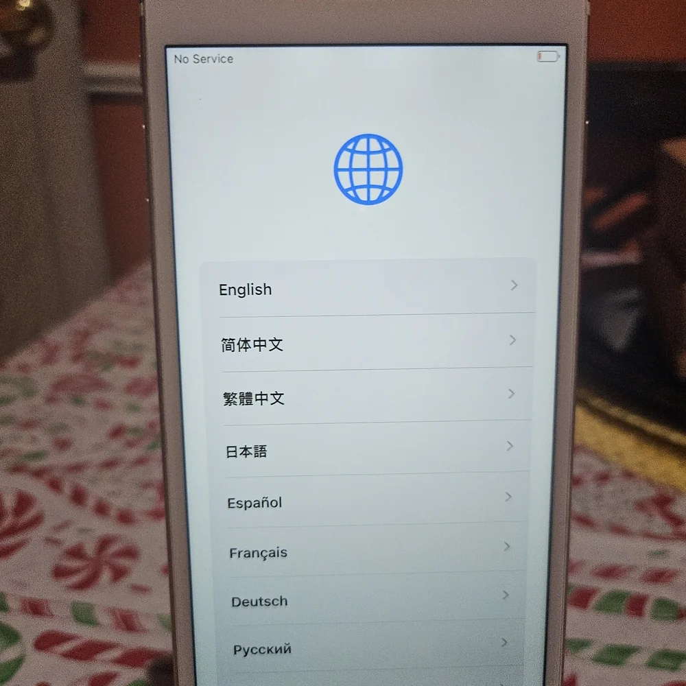 Apple iPhone with White Front